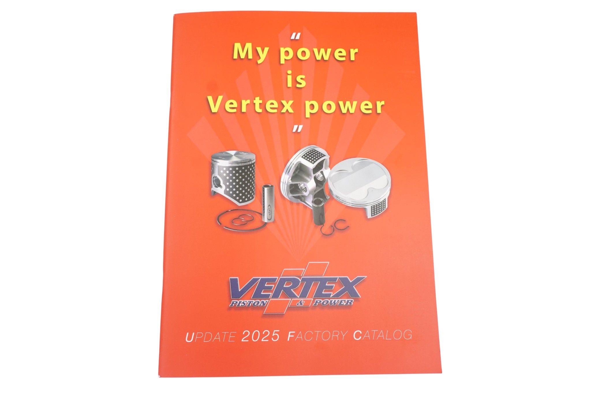 VERTEX katalog 2025 news - also hot rods, cylinder works (VERTEXUPDATE2025)