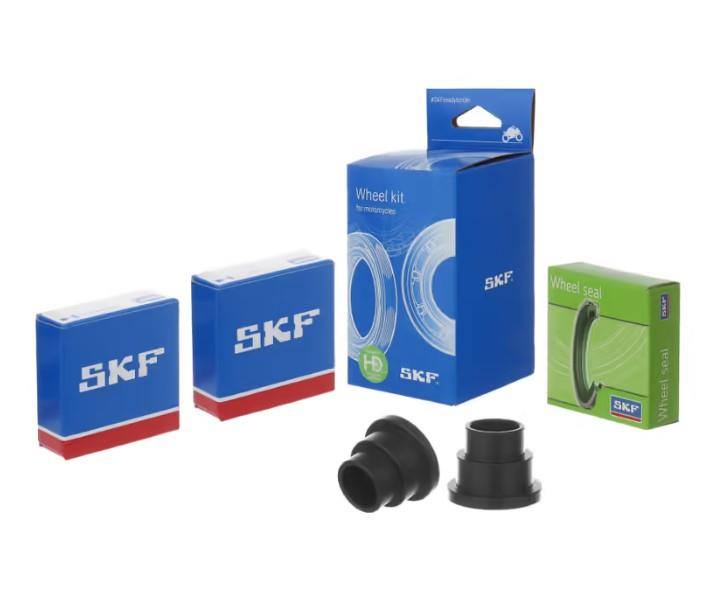 SKF sada ložiska zadního kola s těsnícími prvky a rukávy KTM SX/SXF 98-12, EXC/EXCF 98-22 HUSQVARNA ,HUSABERG,GAS GAS (osa 20mm) (SKF sada ložiska)