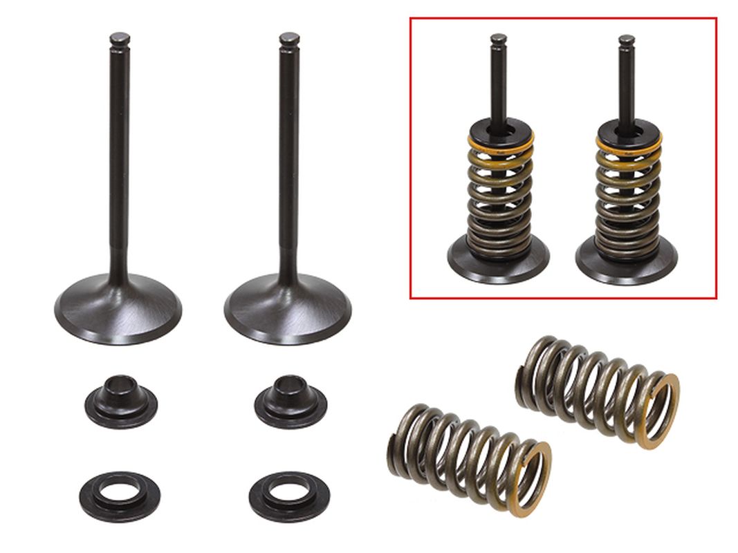 PSYCHIC intake valves (set of 2 valves with springs and shims) YAMAHA YZF 450 '10-'13 steel (35,98X5,42X83,68MM) (XU-09541IK)