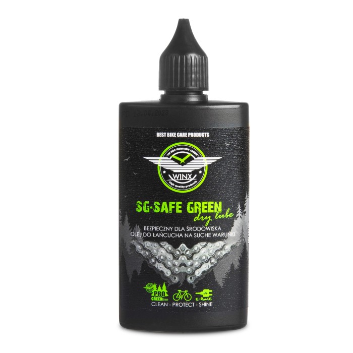 WINX olej do řetězu GO SG SAFE GREEN suchý podmínky 100ML