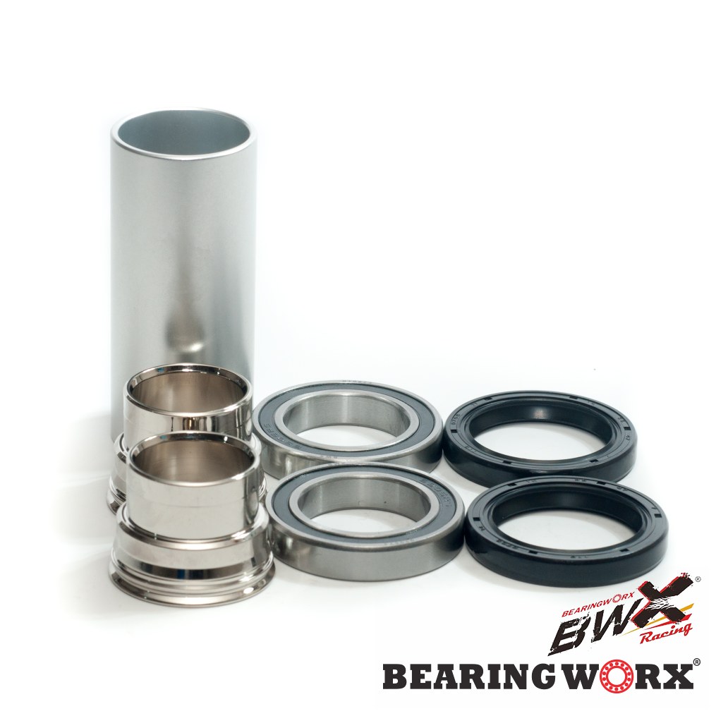 BEARING WORX ložiska předního kola s těsnícími prvky a rukávy KTM SX/SXF 07-14 ,EXC/EXCF 08-15 ,HUSQVARNA,HUSABERG (25-1402) (osa 26mm) (BEARING WORX)