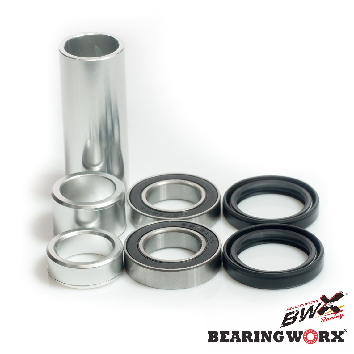 BEARING WORX ložiska předního kola s těsněními a pouzdry SUZUKI RMZ 250 07-16, RMZ 450 05-16, YAMAHA YZF 250 14-18, YZF 450 14-18 (25-1482)