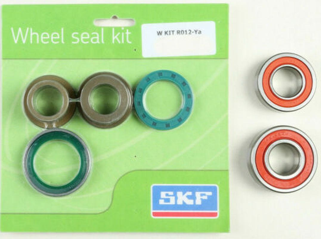 Levně SKF sada - ložiska zadního kola s těsnícími prvky a rukávy - YAMAHA YZF 250/450 06-08, YZ 250 06-19, WRF 250/450 (SKF sada - ložiska zadního kola s)