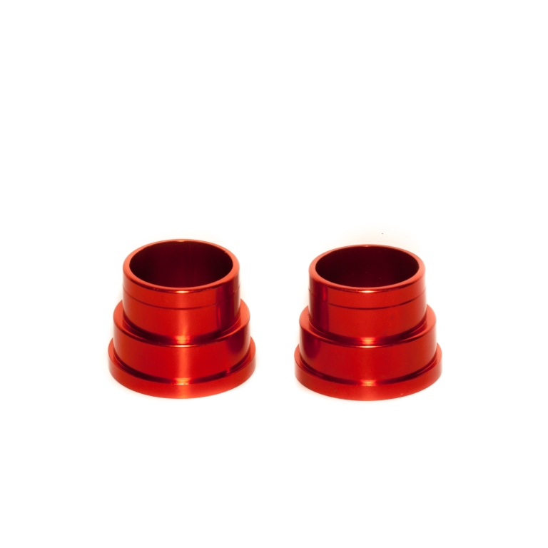 ACCEL rozpěrky předního kola KTM SX/SXF 125-530 03-14, EXC/EXCF 125-530 03-15, HUSQVARNA TC/FC 125-400 14, TE/FE 125-501 14-15 barva oranžová (osa