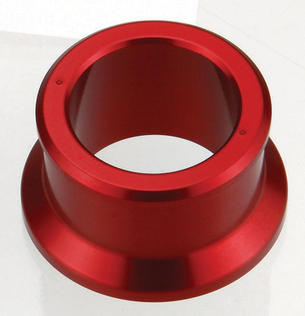 ACCEL rozpěrky zadního kola HONDA CR 125/250 02-07 ,CRF 250/450 02-24, barva červená (11-1015-1)