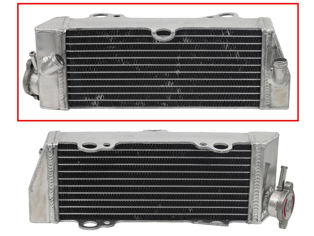 PSYCHIC chladič KTM SX 85 03-10, SX 105 03-10 zesílený se standardním objemem levá kus (s víčkem) (PSYCHIC chladič KTM SX 85 03-10, SX 105 03-10)