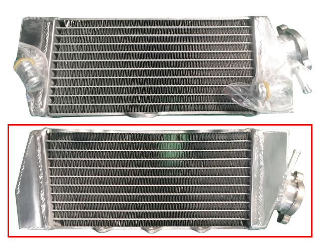 PSYCHIC chladič KTM SX 65 02-08 zesílený se standardním objemem kus (s víčkem) (PSYCHIC chladič KTM SX 65 02-08 zesílený se standardním objemem kus)