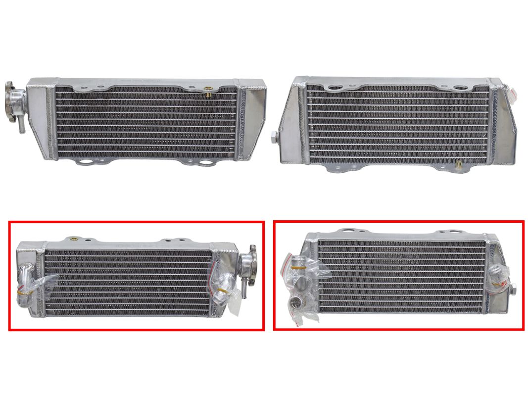 PSYCHIC chladič KTM EXC/MXC/SX 250/300/380 98-03 zesílený se standardním objemem levá kus (50335007000) (PSYCHIC chladič KTM EXC/MXC/SX 250/300/380)