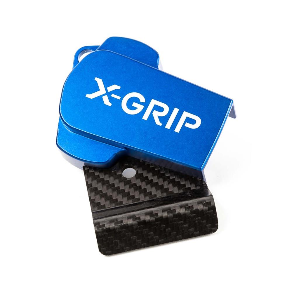 X-GRIP kryt TBI (TBI-PROTECTOR) KTM SX/EXC 23-, HUSQVARNA TC/ TE 24-, GASGAS EC/MC 24-, barva světle modrá (X-GRIP kryt TBI (TBI-PROTECTOR) KTM)