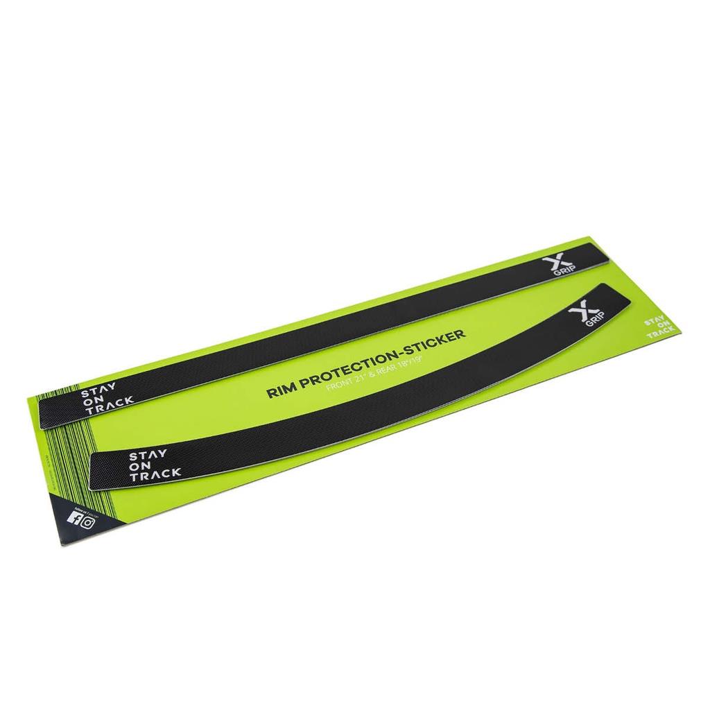 X-GRIP dýhyA ochranné na ráfky (komplet přední-zadní) 18/19/21 barva černá