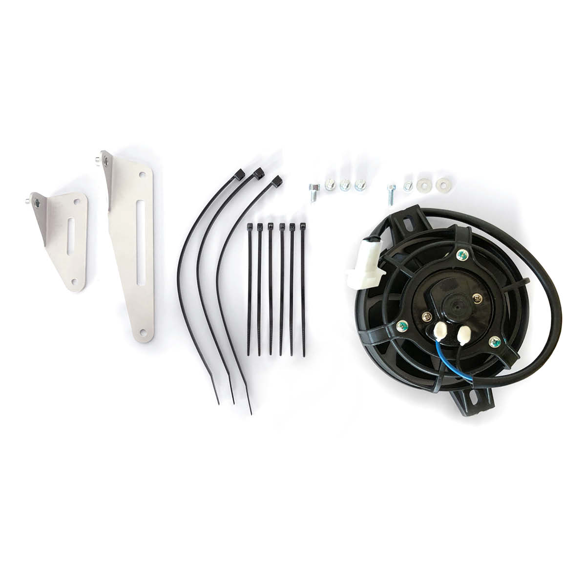 Levně X-GRIP sada ventilátoru chladiče kompletní vhodné pro KTM TBI 150/300 24-, EXCF 24-, HUSQVARNA TEI 150/300 24-, FE 24-, GASGAS EC 250/300 24-, ECF