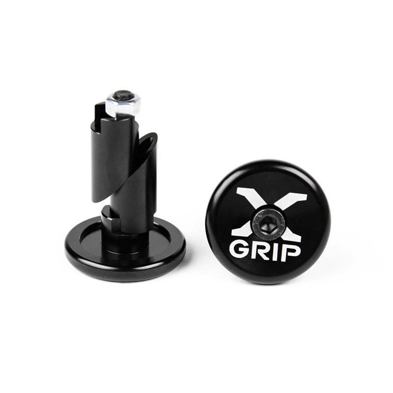 Levně X-GRIP koncovky řidítek do otvoru O průměru 12-16,2mm barva černá (X-GRIP koncovky řidítek do otvoru O průměru 12-16,2mm barva černá)