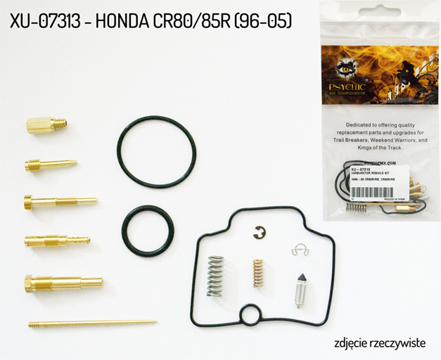 PSYCHIC sada na opravu karburátoru HONDA CR 80/85R 96-05 (26-1247) (na 1 karburátor)