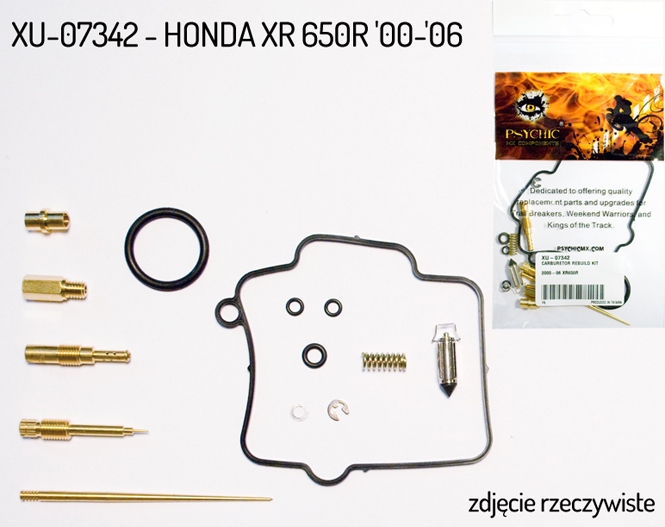 PSYCHIC carburetor repair kit HONDA XR 650R 00-06 (26-1358) (for 1 carburetor)