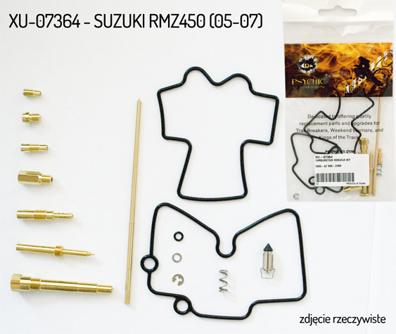 PSYCHIC sada na opravu karburátoru SUZUKI RMZ 450 05-07 (26-1466) (na 1 karburátor)