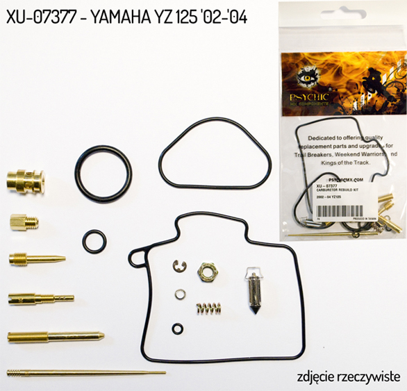 PSYCHIC sada na opravu karburátoru YAMAHA YZ 125 02-04 (26-1148) (na 1 karburátor)