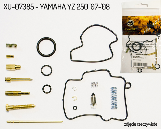 PSYCHIC carburetor repair kit YAMAHA YZ 250 07-08 (26-1205) (for 1 carburetor)