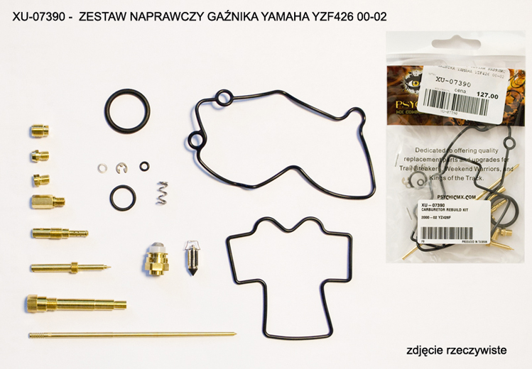 PSYCHIC carburetor repair kit YAMAHA YZF 426 00-02 (26-1439) (for 1 carburetor)