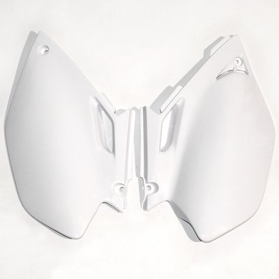 UFO boční tabulky na startovací číslo YAMAHA YZF 250/450 03-05 barva bílá