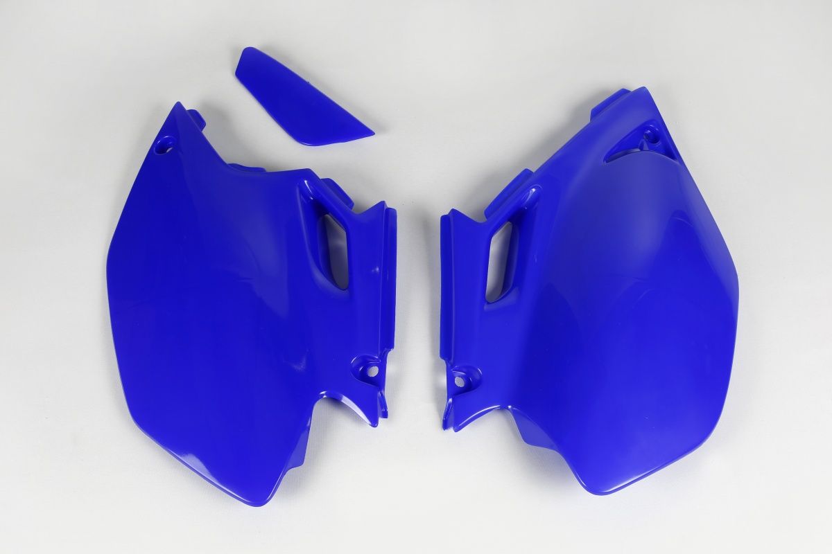 UFO boční tabulky na startovací číslo YAMAHA WR 250/450 03-06 barva modrá