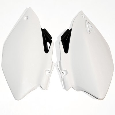 UFO boční tabulky na startovací číslo YAMAHA YZF 250/450 06-09 barva bílá