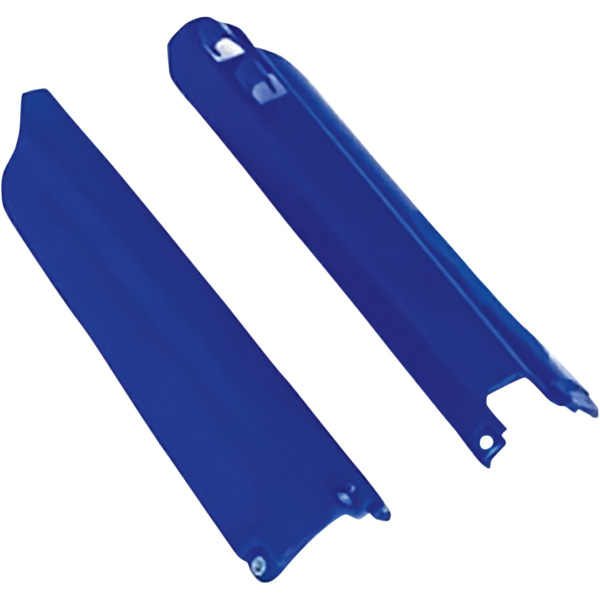UFO kryty předních tlumičů YAMAHA YZ 125/250 08-21, YZF 250/450 08-09 barva světle modrá