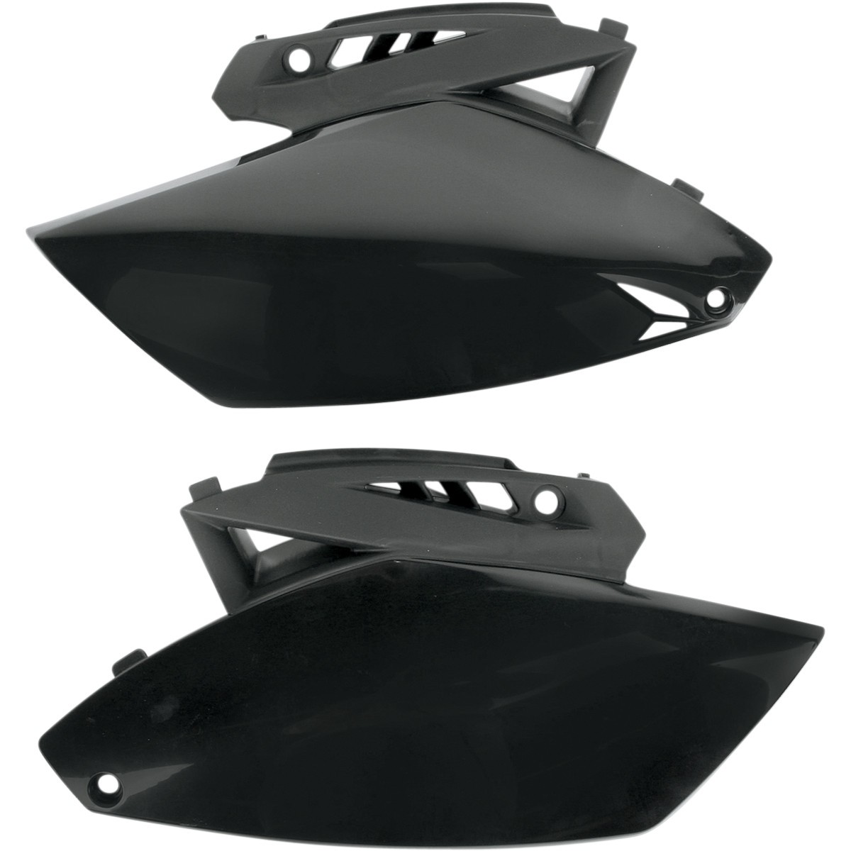 UFO boční tabulky na startovací číslo YAMAHA YZF 250 10-12 barva černá