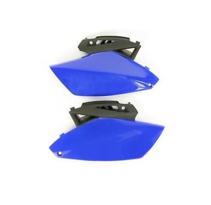 UFO boční tabulky na startovací číslo YAMAHA YZF 250 10-12 barva modrá
