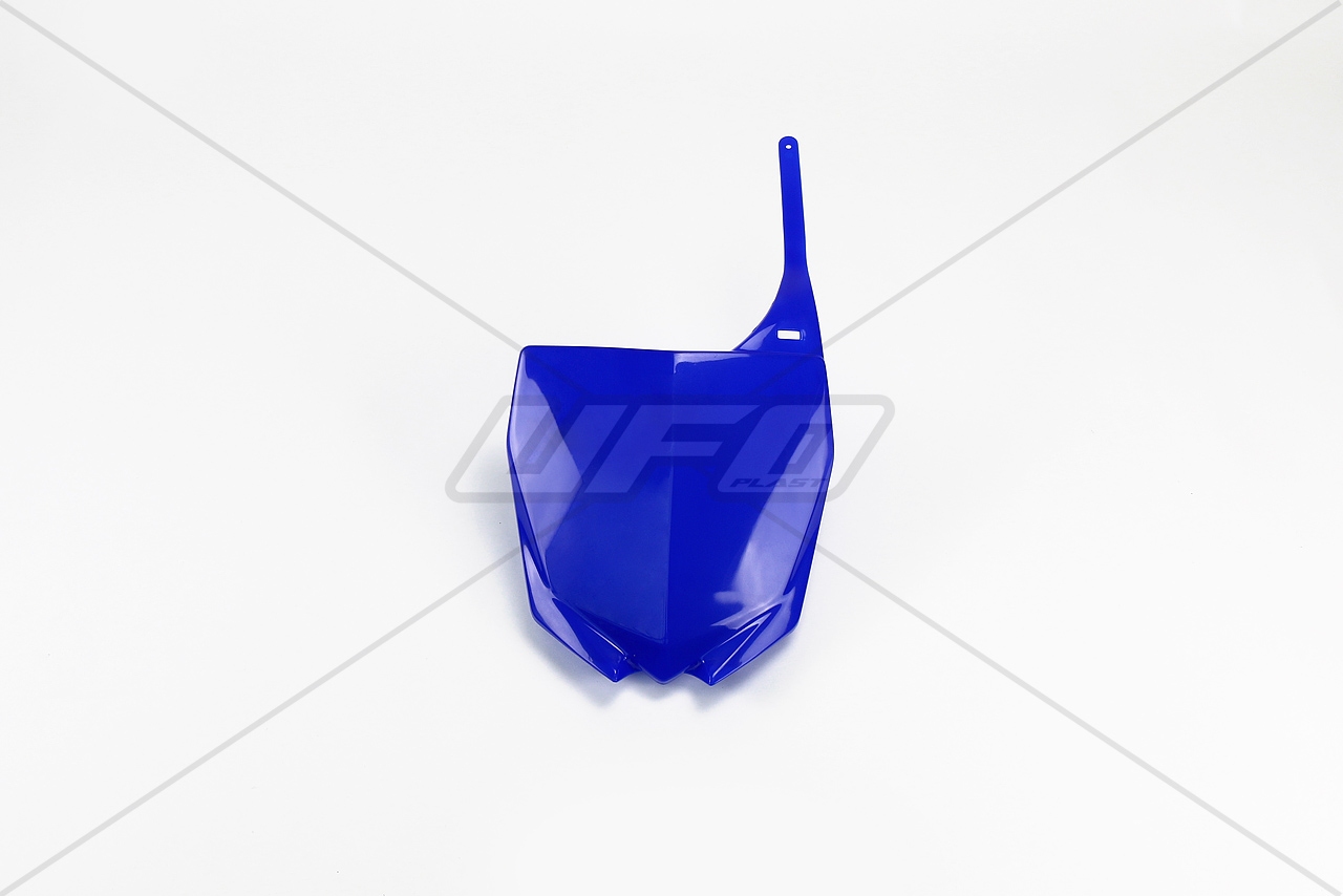 UFO number plate YAMAHA YZ 125/250 15-21, YZF 250 10-18, YZF 450 10-17, colour blue