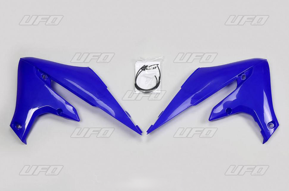 UFO kryty chladiče YAMAHA YZF 250 19-22, WRF 250 20-25, YZF 450 18-22, WRF 450 19-25 barva modrá