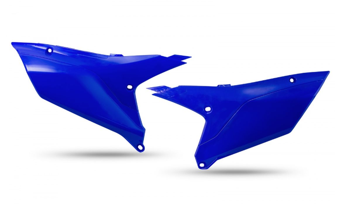 UFO boční tabulky na startovací číslo YAMAHA YZF 450 23-25, YZF 250 24-25 barva modrá