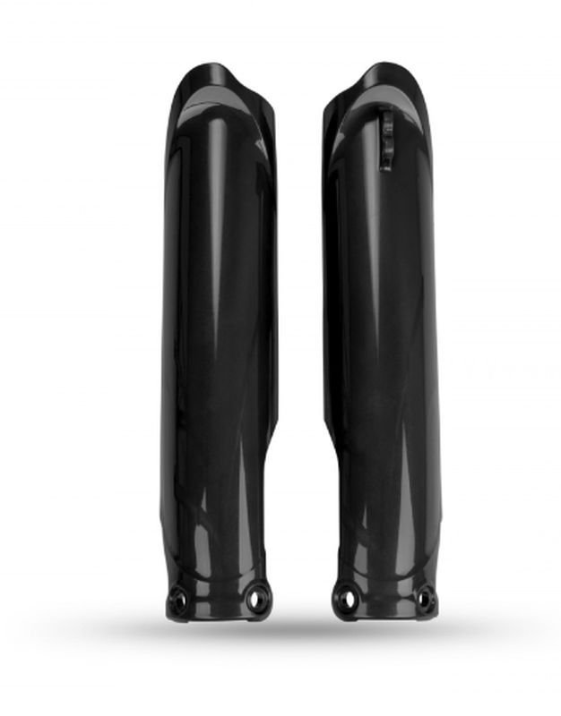 UFO kryty předních tlumičů YAMAHA YZF 450 23-26, YZF 250 24-25, WR 250 F 25, WR 450 F 24-25, barva černá