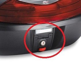 KAPPA top case latch K28N, K29N, K30N
