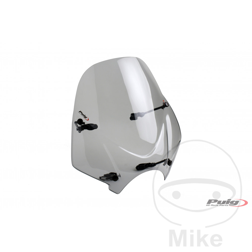 Puig plexi Ranger Puig kouřově šedé APRILIA SHIVER 900 ABS 17-18, TUONO 125 4T ABS 17-18, ATU METEORIT 125 CRUISER 98-00, BMW R 1200 NINET PURE ABS 17-19, R 1200 NINET PURE ABS GUSSRAD 20, R 1200 NINET PURE ABS SPEICHENRAD 17-20, R 1200 NINET RACER ABS