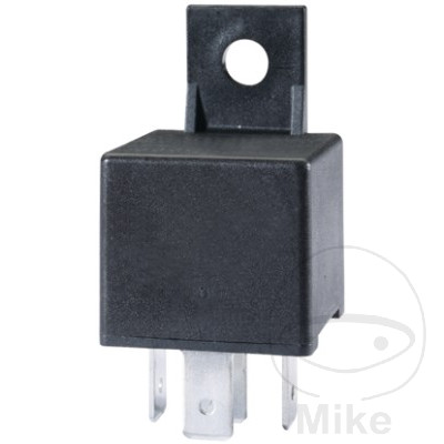 Hella relé přepínací 12V 40A 5-pólový s držákem