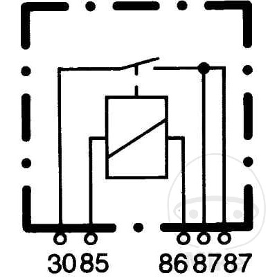 Hella spínací relé 12V2X87 APRILIA SR 125 GT ABS I-GET 24-25, SR 125 GT CBS I-GET 22-24, SR 125 GT SPORT ABS I-GET 24-25, SR 200 GT ABS I-GET EURO5 22, SR 200 GT REPLICA ABS I-GET EURO5 24-25, SXR 50 I-GET 22-24, SXR 50 SPORT I-GET 22-24...