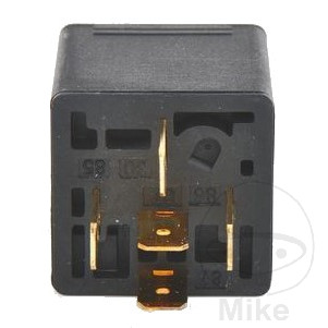 Bosch přerušovací relé 12V 30A 5-polig APRILIA SR 125 GT ABS I-GET 24-25, SR 125 GT CBS I-GET 22-24, SR 125 GT SPORT ABS I-GET 24-25, SR 200 GT ABS I-GET EURO5 22, SR 200 GT REPLICA ABS I-GET EURO5 24-25, SXR 50 I-GET 22-24, SXR 50 SPORT I-GET 22-24..