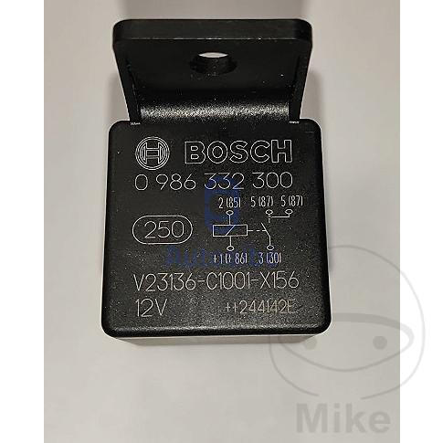 Bosch přerušovací relé pracovní proud ID 12V 30A 5pólový BMW R 60 /7 76-80, R 75 /7 76-79, R 80 /7S 77-80, R 80 /7N 77-80, R 80 RT 82-84, R 80 RT/2  MONOLEVER 84, R 100 /7 76-78...