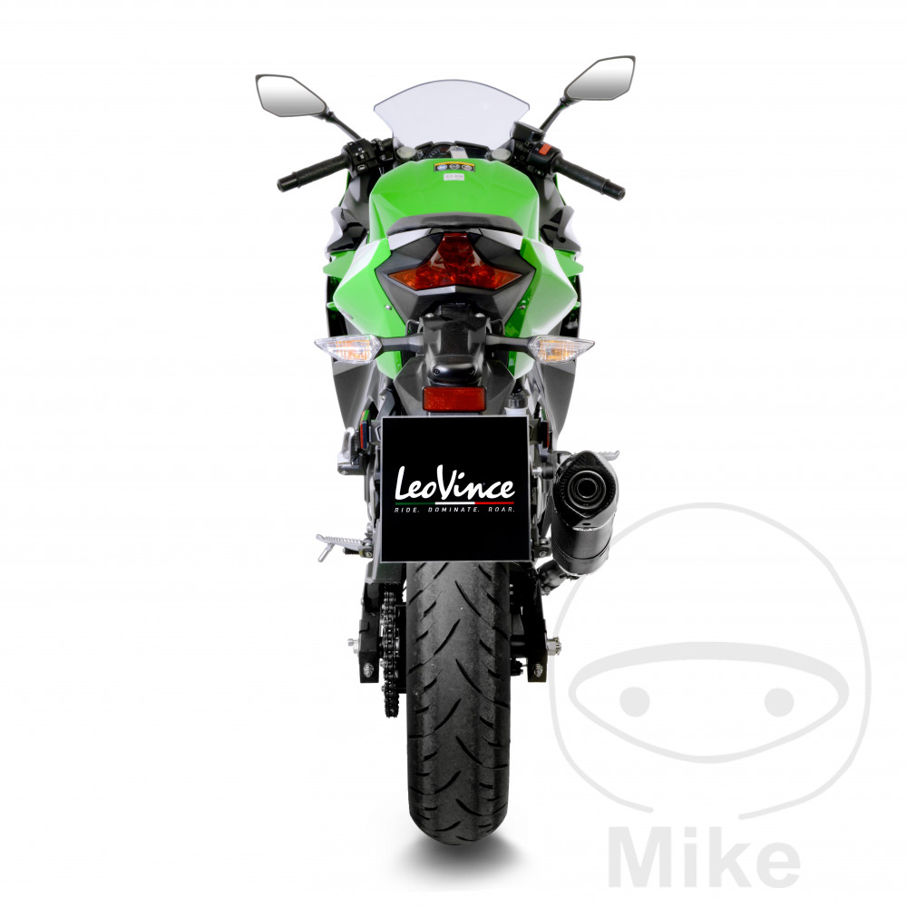 Leo Vince tlumič výfuku CA LV ONE EVO Slip-On KAWASAKI NINJA 400 ABS 18-23, NINJA 400 KRT EDITION ABS 18-23, NINJA 500 ABS 24-25, NINJA 500 SE ABS 24-25, Z 400 ABS 19-21, Z 400 23-24