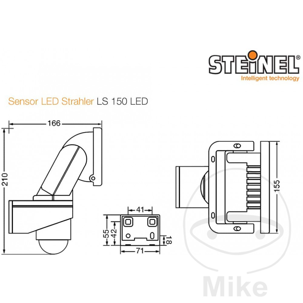 Steinel LED Odrazka pohybové čidlo 230V 1200LM