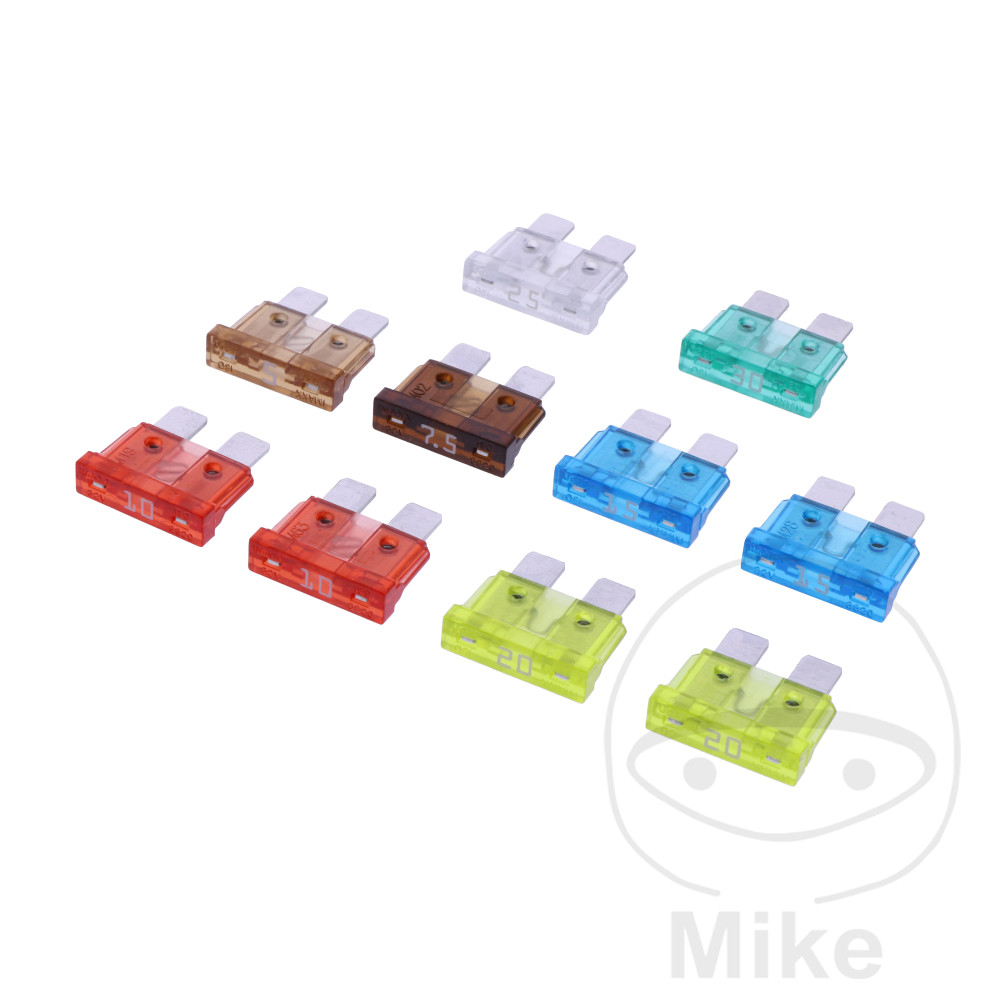 JMP fuse assortment 5-30A FLACH pack of 10