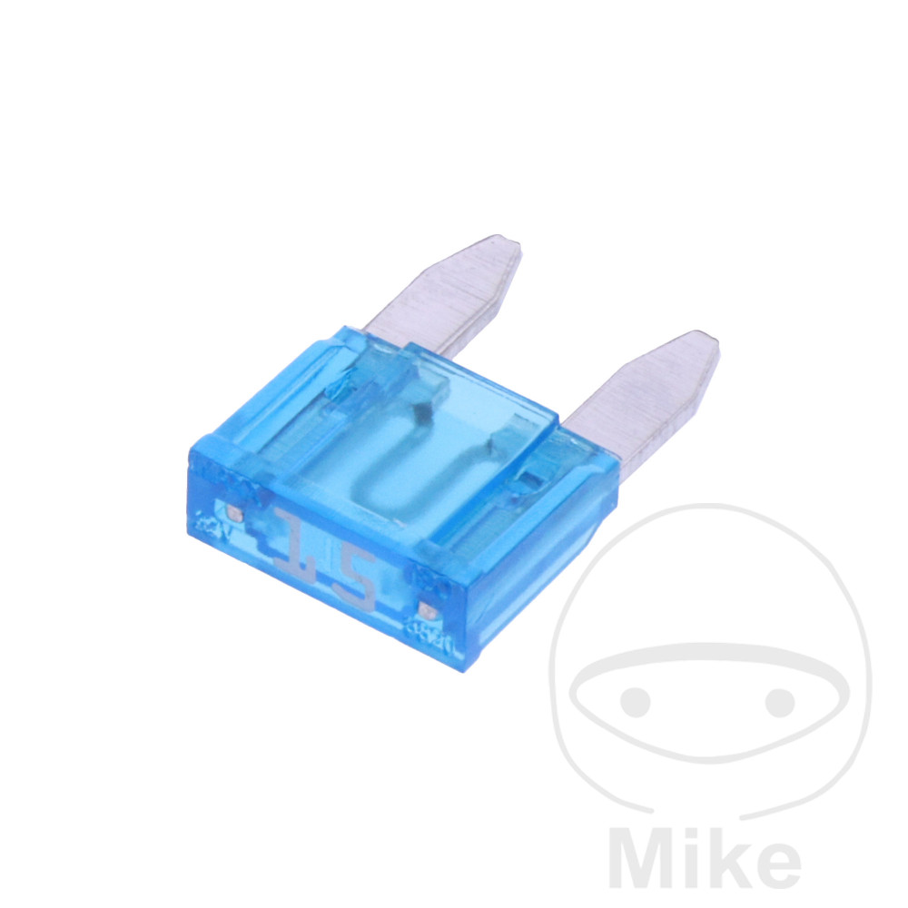 JMP fuse Mini 15A light blue pack of 50 pcs.