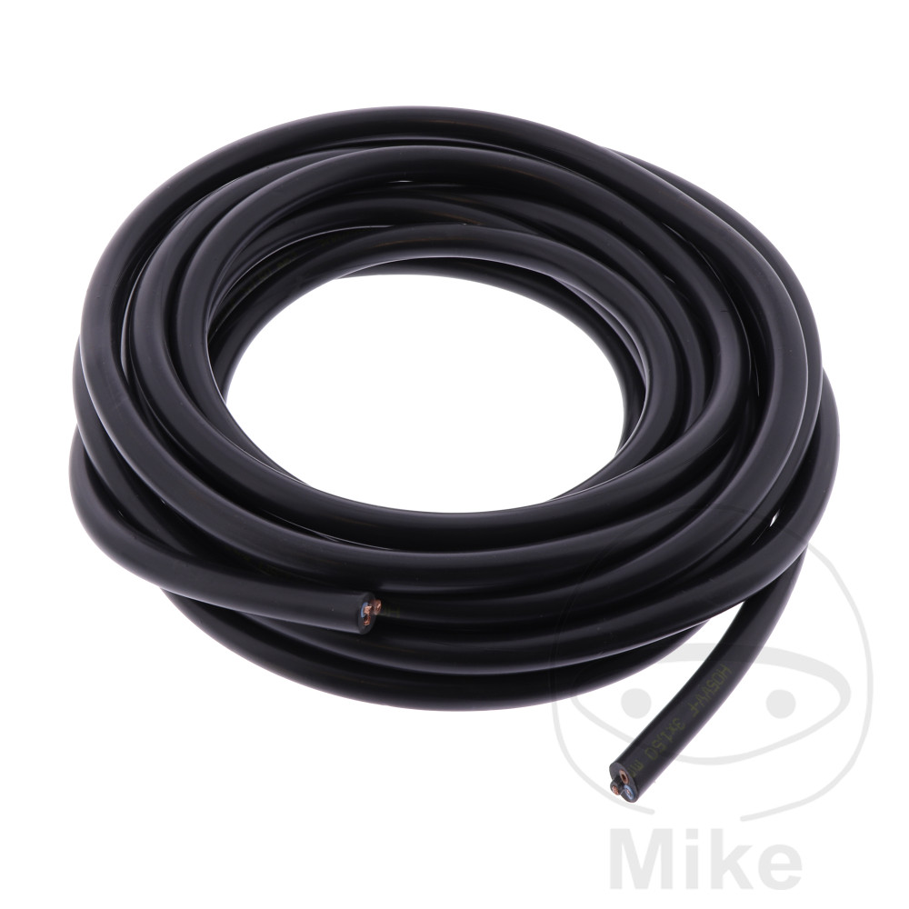 JMP kabel H05VV-přední 3X1.5 černá balení 5M