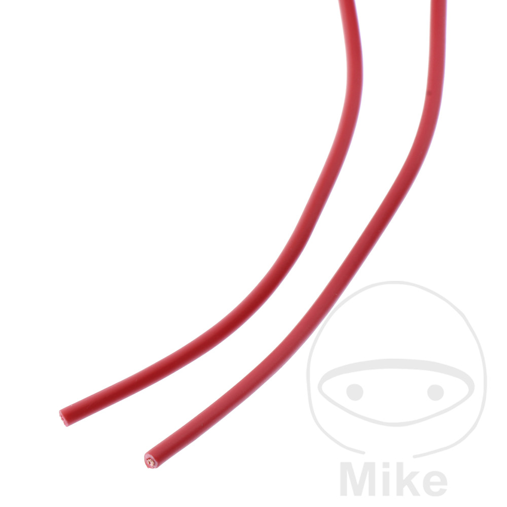 JMP kabel FLY 0.5 červená kroužek balení 10M