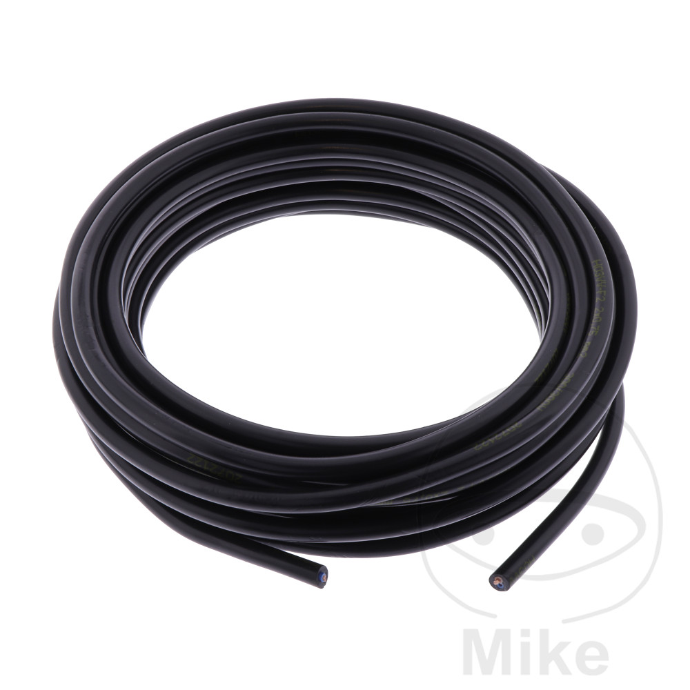 JMP kabel H03VV-přední 2X0.75 černá balení 10M