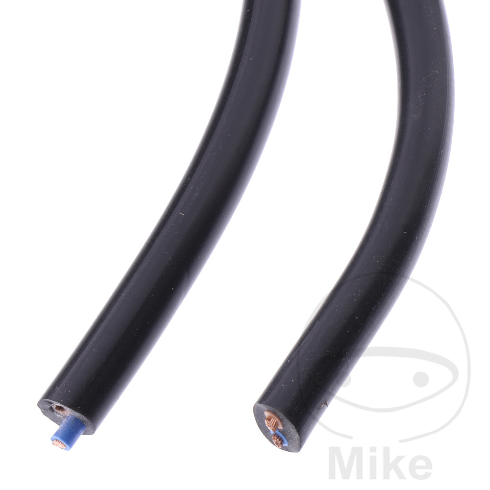 JMP kabel H05VV-přední 2X1.5 černá balení 10M