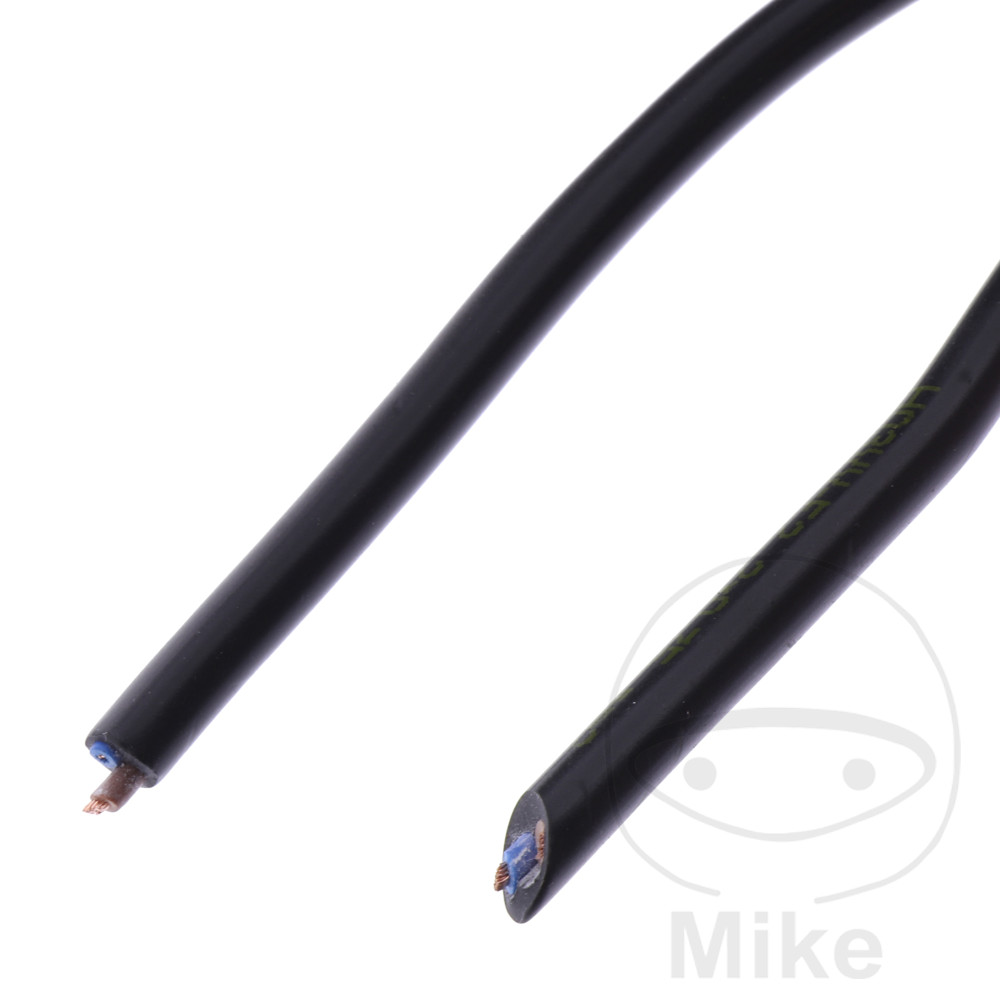 JMP kabel H03VV-přední 2X0.75 černá balení 50M