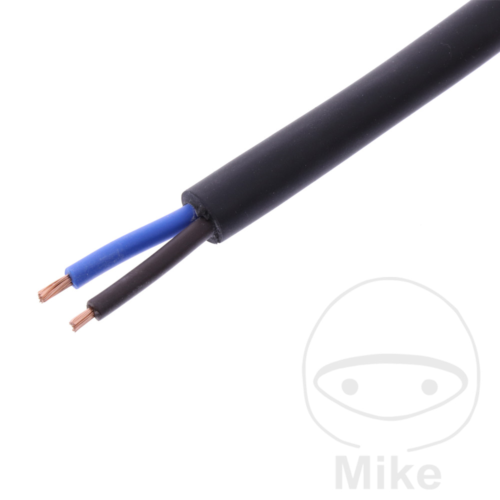JMP kabel H05RR-přední 2X1.5 černá balení 1M
