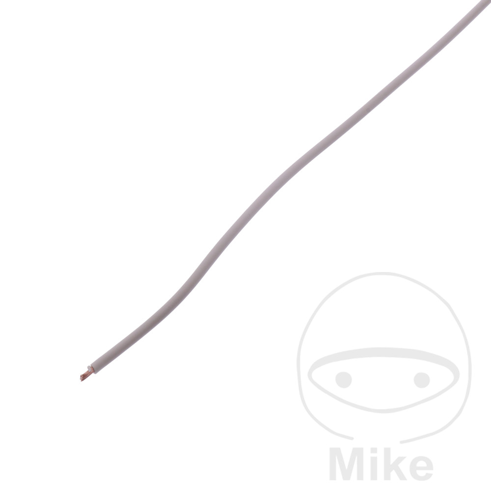 JMP kabel FLY 0.75 bílá balení 25M