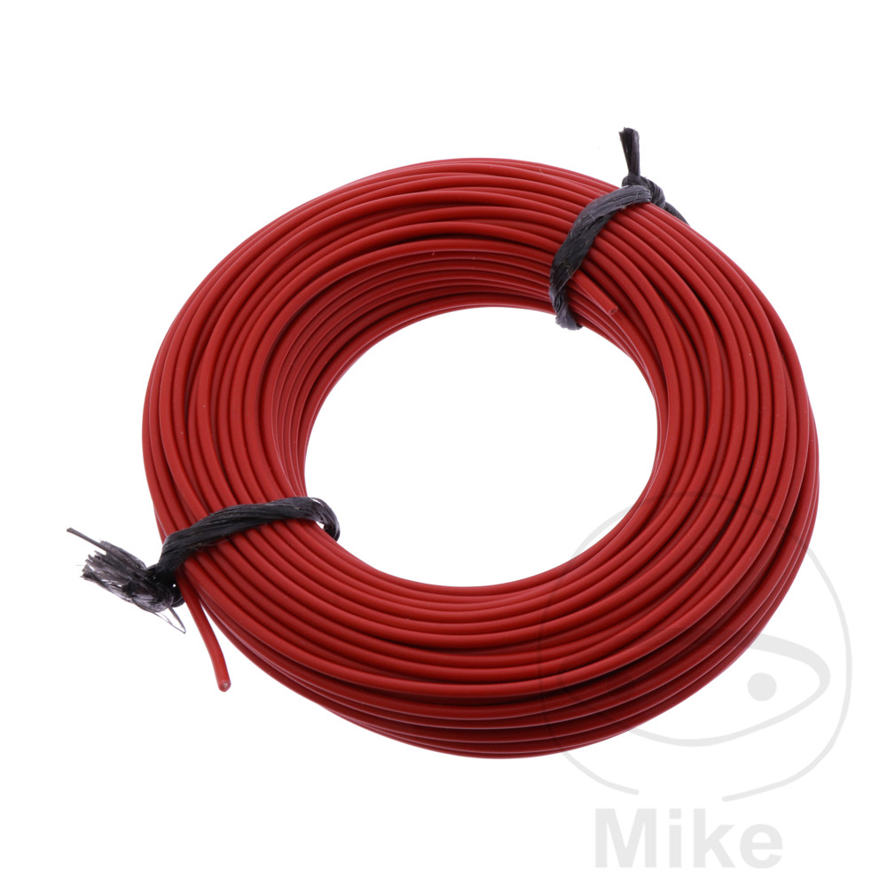 JMP kabel FLY 0.75 červená balení 25M